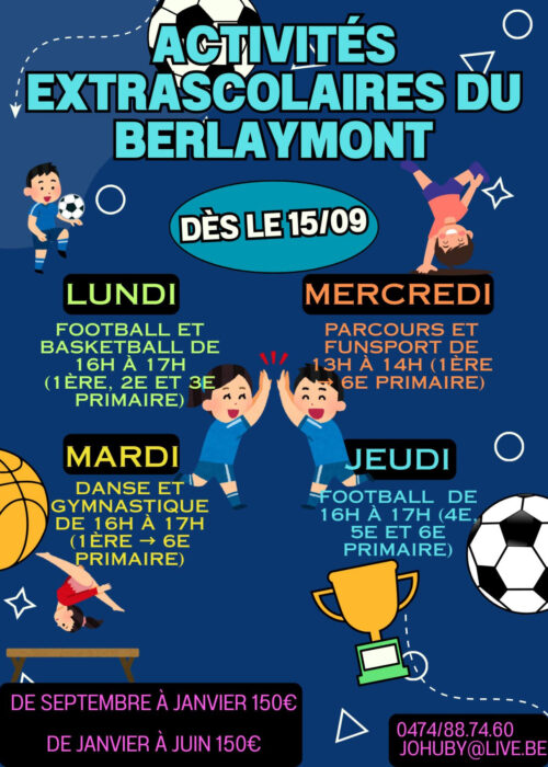 Extrascolaire Mr Huby